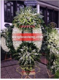 vong-hoa-trang-02 Vòng hoa lan trắng hai đầu