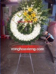 vòng hoa sài gòn lan trắng