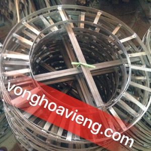Khung cắm hình tròn kiểu sài gòn