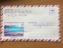 Phong bì đi viếng bố mẹ ông bà thông gia mất