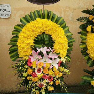 vòng hoa tang lễ tại hưng yên