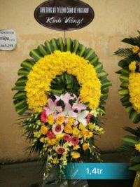 vòng hoa tang lễ tại hưng yên