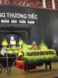 Lễ Viếng NSND Trần Hạnh Tại Số 5 Trần Thánh Tông